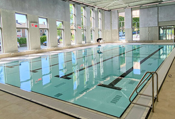 Das Schwimmbad Valkenhuizen in Arnhem-Nord ist einsatzbereit